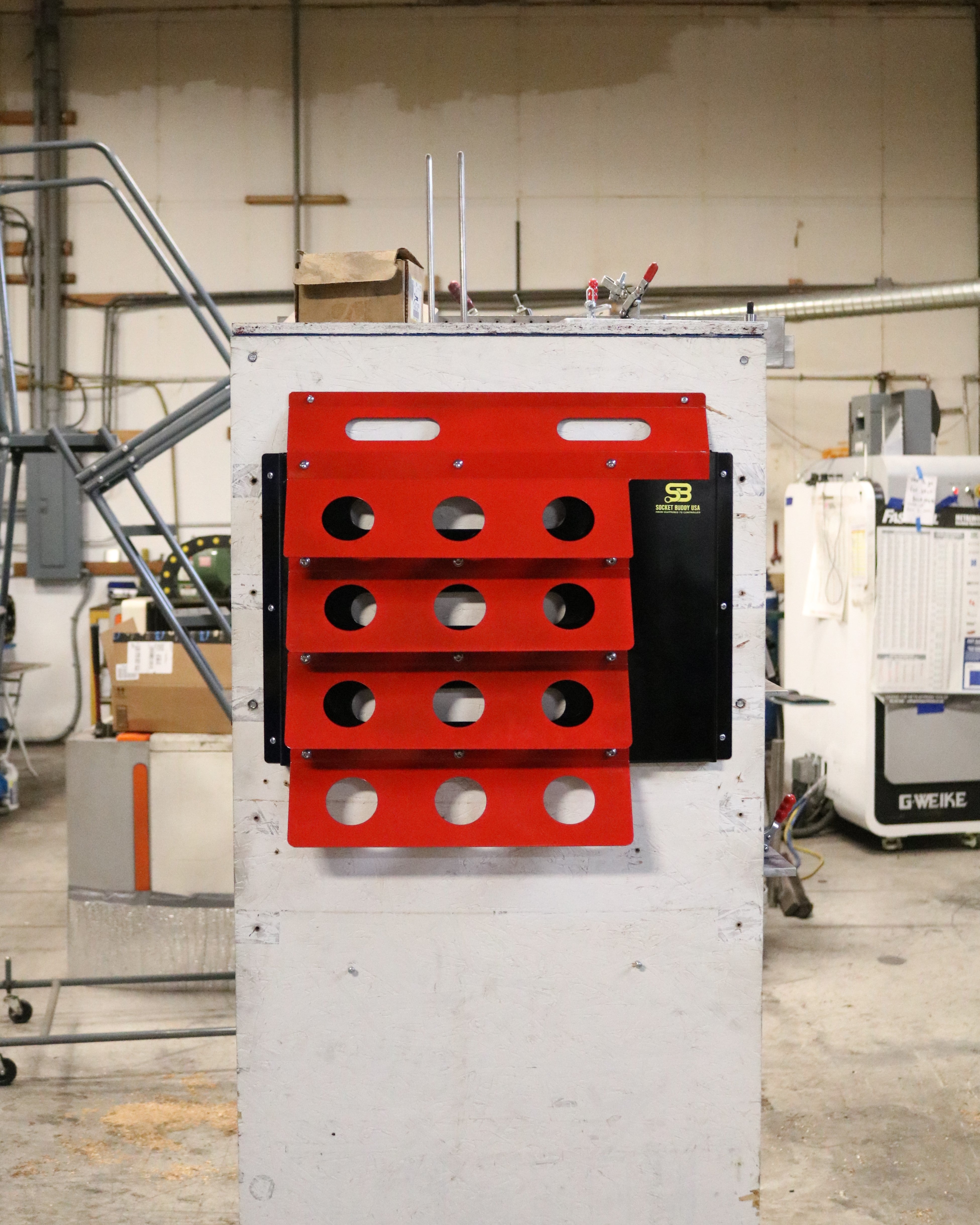 Socket Buddy Wall Mounted Shelf