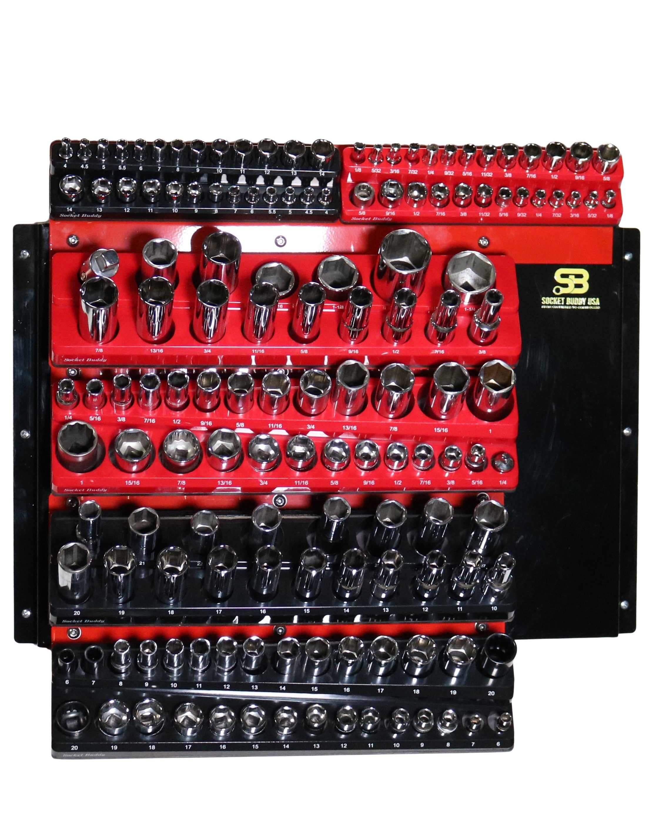 Socket Buddy Wall Mounted Shelf + Socket Blocks