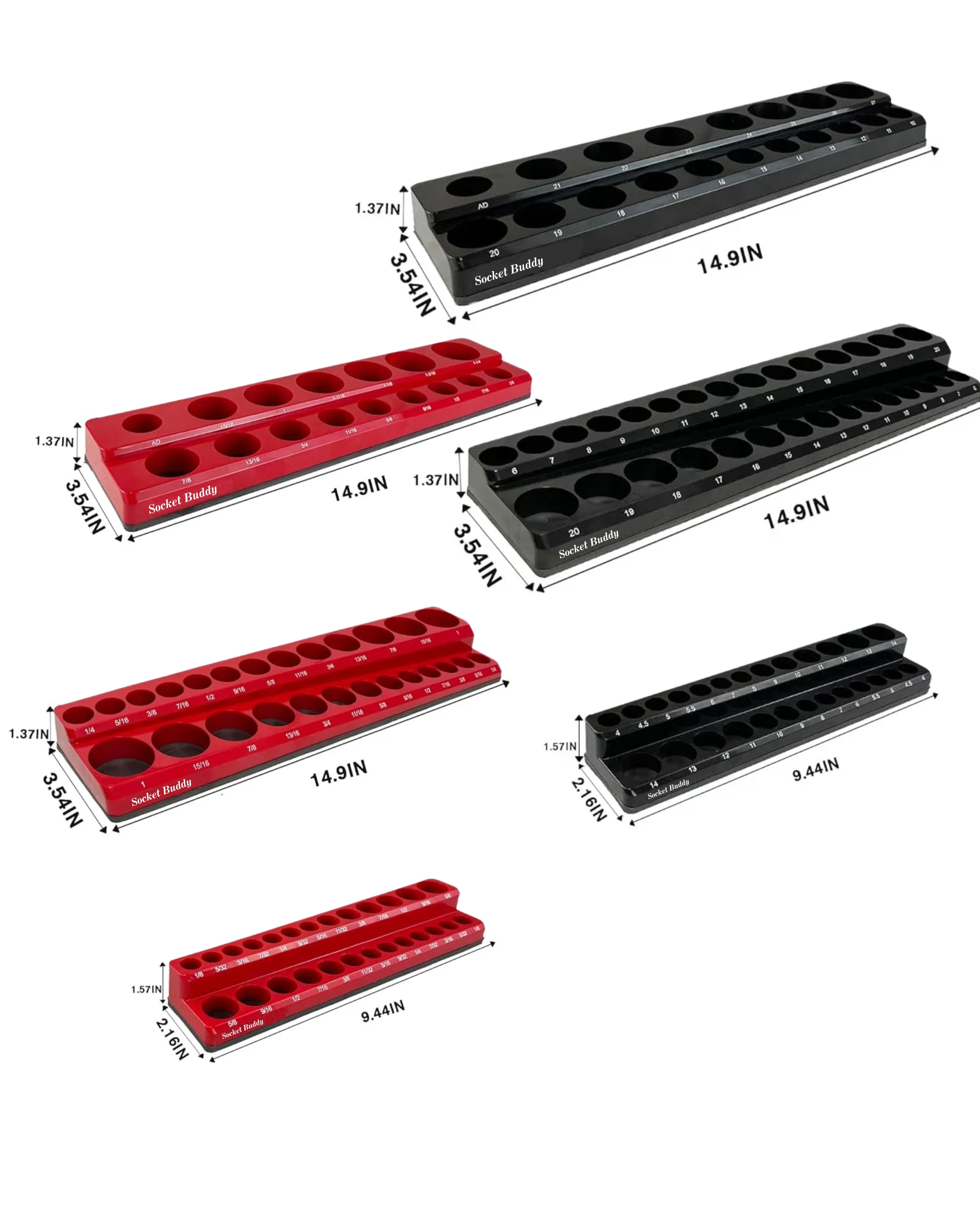 Magnetic Socket Blocks — Fast, Secure, and Built for Real Work