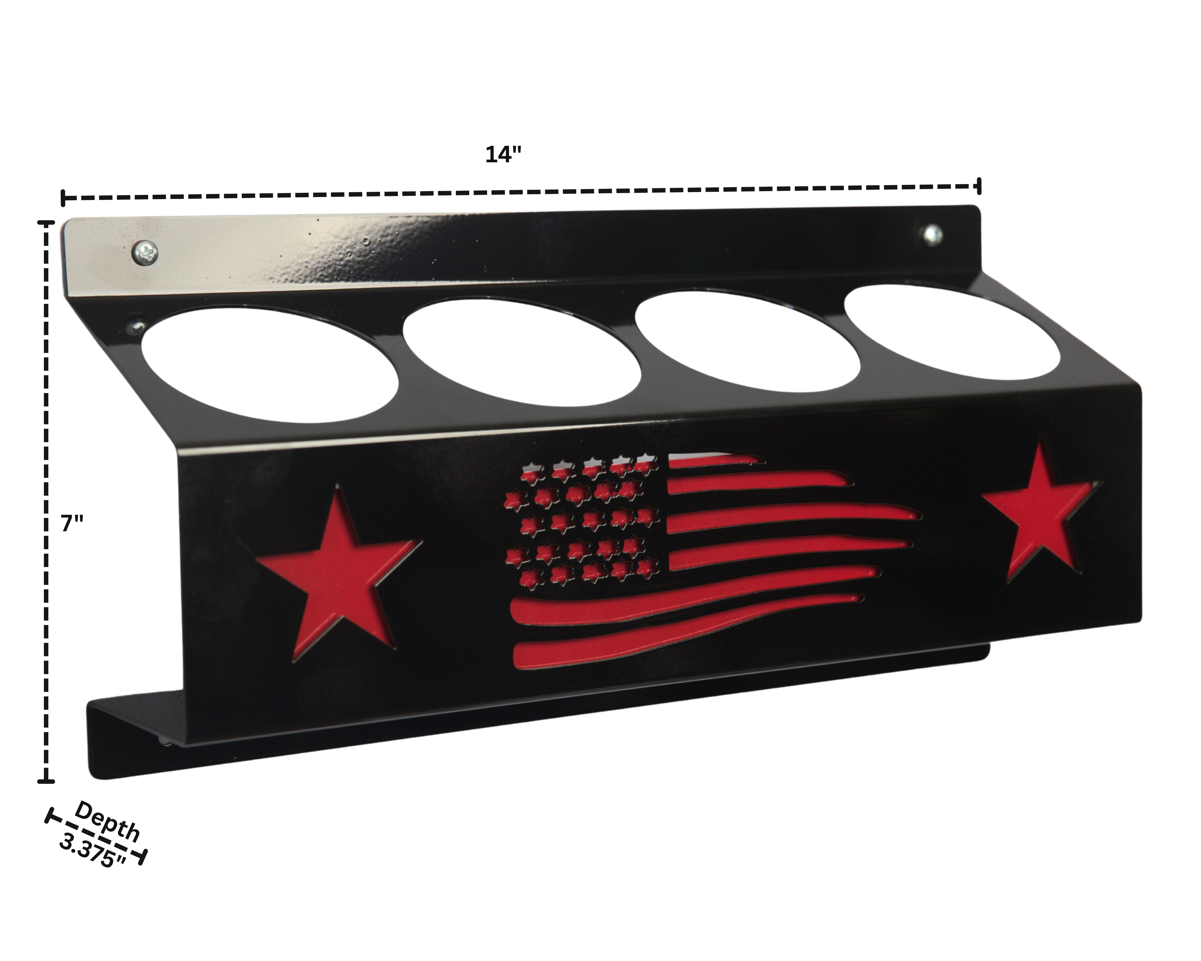 Spray Paint Can Wall-Mounted Shelf